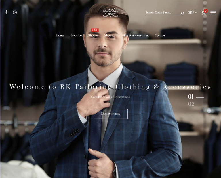 BK Tailoring – Clothing & Accessories